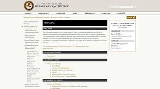
                            6. Nebraska - Department of Justice