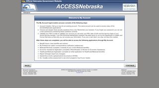 
                            2. Nebraska DHHS: N-FOCUS : ACCESSNebraska - Welcome