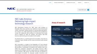 
                            9. NEC Labs America: Delivering high-impact technology research ...