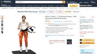 
                            4. NECA - Portal 2 - 7” Scale Action Figure - Chell with ... - Amazon.com