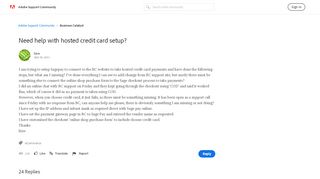 
                            9. Need help with hosted credit card setup? | Adobe Community - Adobe ...