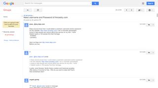 
                            3. Need username and Password of Ancestry.com - Google Groups