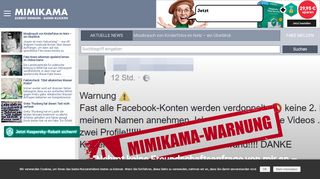 
                            4. “Nehmt keine Freundschaftsanfrage von mir an - Facebook ...