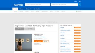 
                            9. Neighborhood Lunch Hub (Family Drop-In) in Vancouver, BC - Sep 12 ...