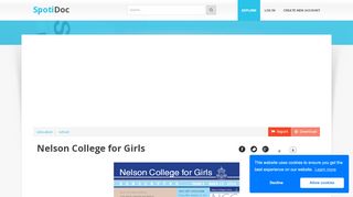 
                            9. Nelson College for Girls - SpotiDoc