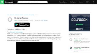 
                            8. NeMo for Android - Free download and software reviews ...