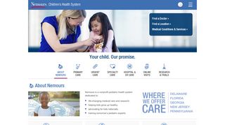 
                            7. Nemours Children's Health System: Children's Health Care