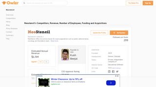 
                            9. Neostencil Competitors, Revenue and Employees - Owler Company ...
