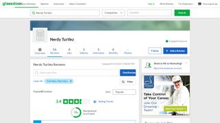 
                            4. Nerdy Turtlez Reviews | Glassdoor