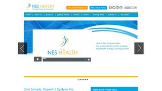 
                            3. NES Health - Alternative wellness system using bioenergetics for ...