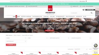 
                            3. Nespresso-Kaffeekapseln online kaufen | Aromatico.de