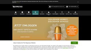 
                            4. Nespresso | Premium Kaffeekapseln & Kaffeemaschinen