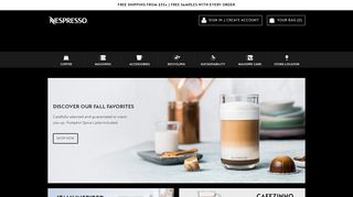 
                            10. Nespresso USA | Coffee & Espresso Machines & More