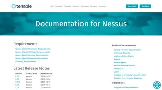 
                            8. Nessus Documentation | Tenable™