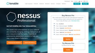 
                            9. Nessus Professional™ | The #1 Vulnerability …