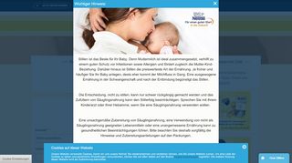 
                            1. | Nestlé Babyservice