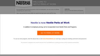 
                            9. Nestle Perks at Work