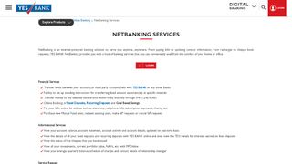 
                            2. Net Banking - Online Banking & E-Banking Services …