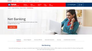 
                            2. Net Banking - Online Banking, Internet Banking by Kotak Bank