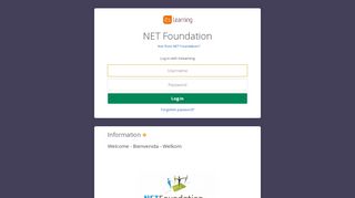 
                            6. NET Foundation - itslearning login page