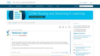 
                            3. Netacad Login - 135673 - The Cisco Learning Network