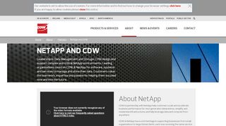 
                            5. NetApp and CDW | CDW - CDW UK