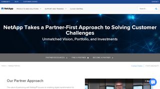 
                            8. NetApp Partners: Find a Partner or Become a Partner