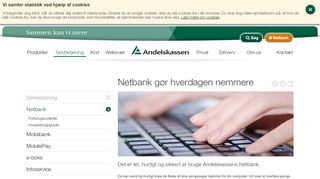 
                            1. Netbank - Gør hverdagen nemmere - Andelskassen