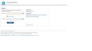 
                            2. NetBenefits Login Page - HP