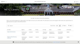 
                            5. NETC Careers - Government Jobs