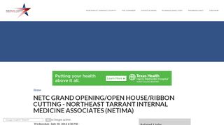 
                            8. NETC GRAND OPENING/OPEN HOUSE/RIBBON CUTTING ...