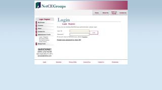 
                            2. NetCEGroups - Log In