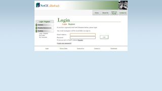
                            8. NetCEStudents - Log In