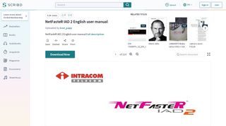 
                            5. NetFasteR IAD 2 English user manual | Wireless …