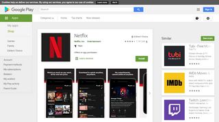 
                            11. Netflix – Apps no Google Play