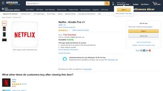 
                            7. Netflix - Kindle Fire v1: Appstore for Android - Amazon.com