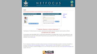 
                            3. NETFOCUS Login