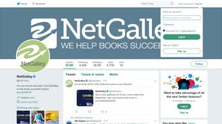 
                            7. NetGalley (@NetGalley) | Twitter