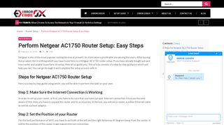 
                            11. Netgear ac1750 Router Setup And Installation Guide By ...