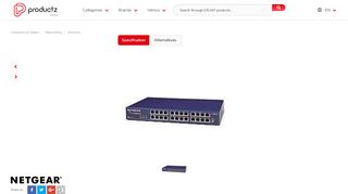 
                            7. Netgear FS524 switch | Full Specifications