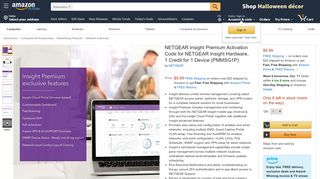 
                            8. NETGEAR Insight Premium Activation Code for ... - Amazon.com