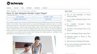 
                            10. Netgear Router Login To Access Router Settings Page