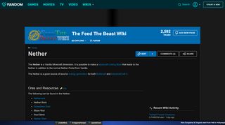 
                            4. Nether | Feed The Beast Wiki | FANDOM powered by Wikia