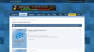 
                            8. Nether Portale Deaktivieren - Server hosten & Plug-ins - Kadcon.de