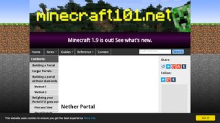 
                            7. Nether Portals - Minecraft 101