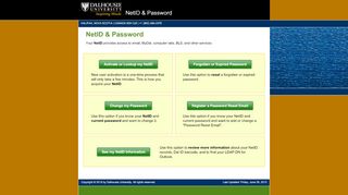 
                            8. NetID & Password