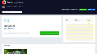 
                            2. Netpanel – Get this Extension for 🦊 Firefox (en-US)