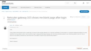 
                            8. Netscaler gateway 10.5 shows me blank page after login ...