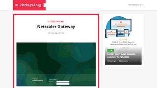 
                            9. Netscaler Gateway: citrix.yai.org