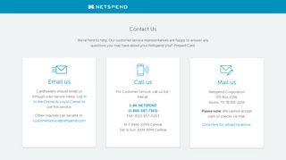 
                            7. Netspend Prepaid Account